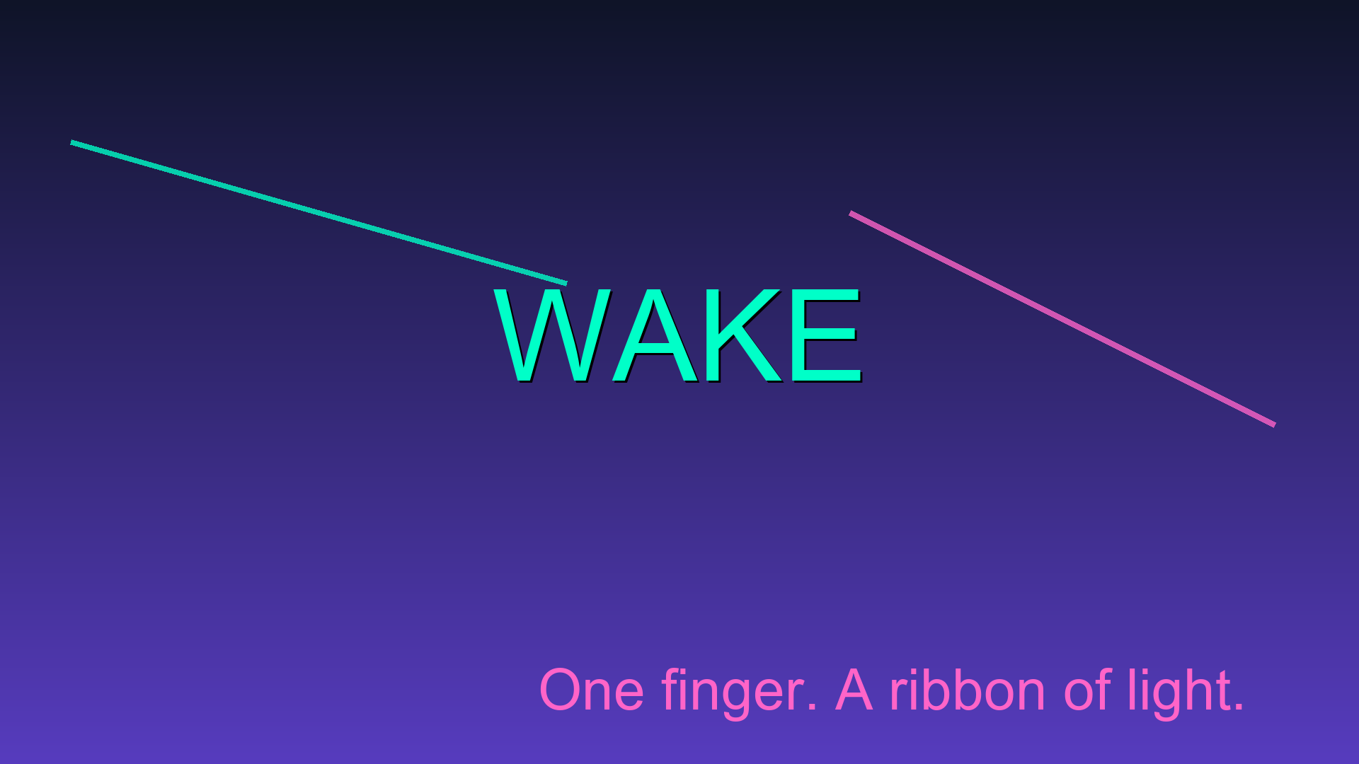 WAKE — daily ghost racing